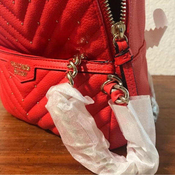 Victoria's Secret Coral Quilted Backpack and Wallet Set - Picture 6 of 6